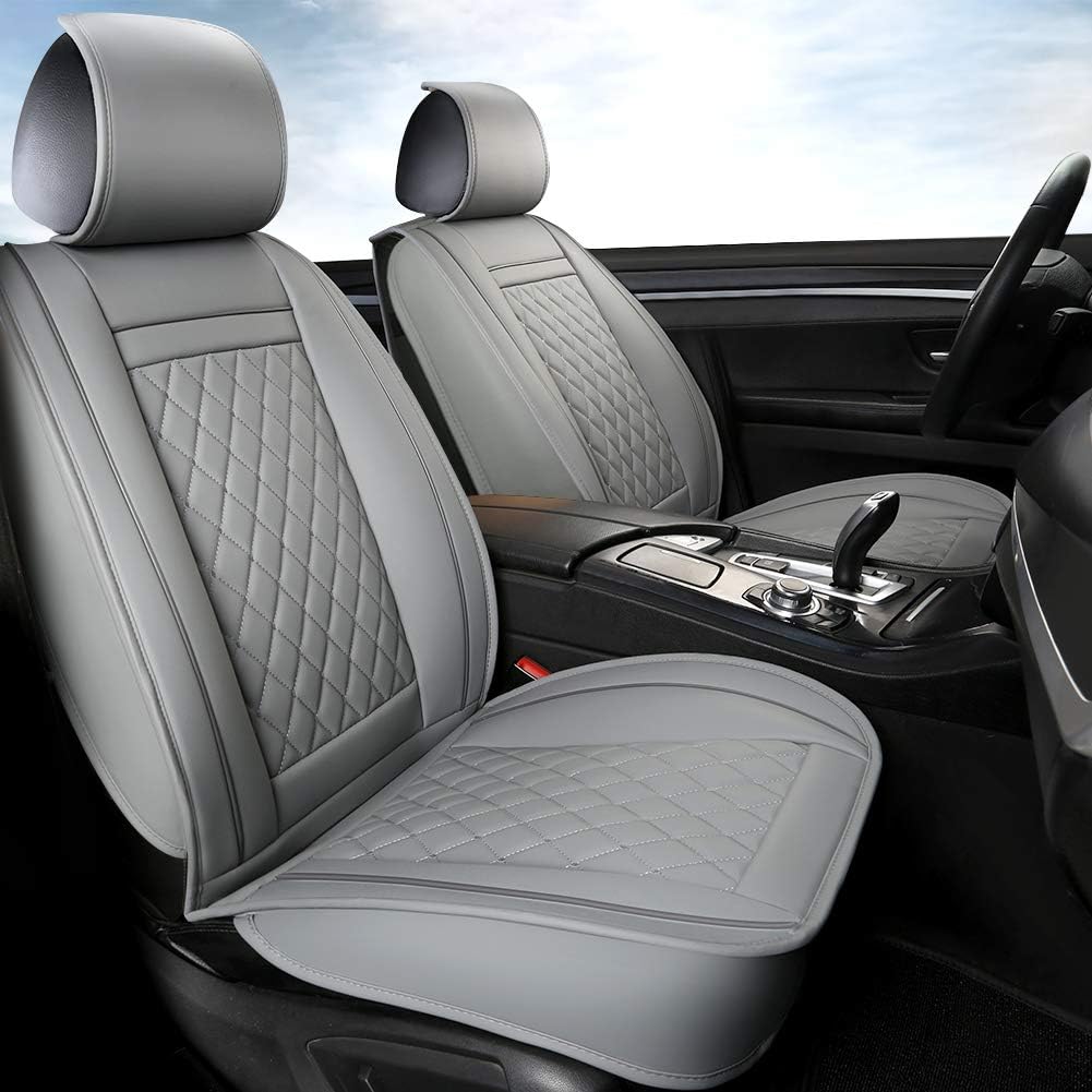 Gray Car Seat Covers Full Set F464