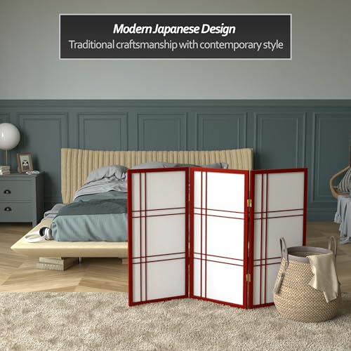3 Panel White Shoji Screen M1566