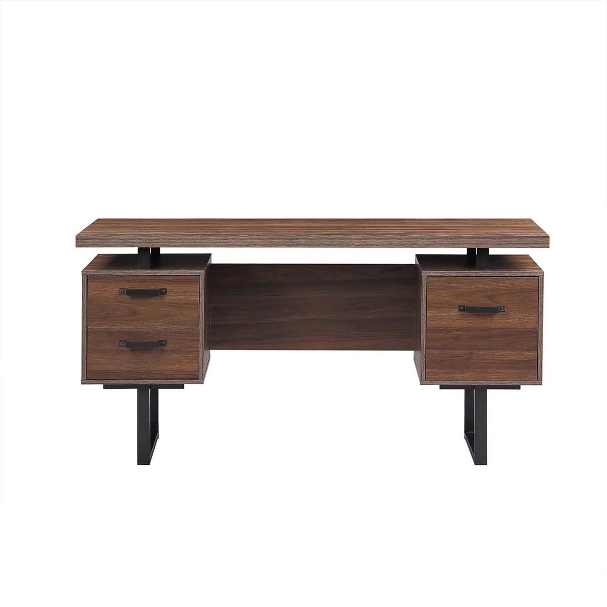 Computer Desk with Drawers 59 inch Writing Table U496251