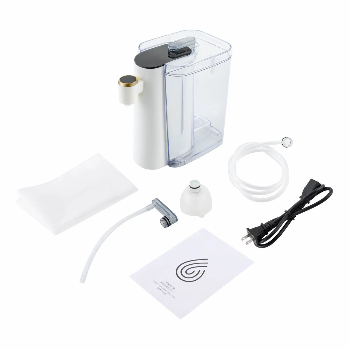 1200ml Portable Instant Hot Water Dispenser with LCD Touch Panel K760259