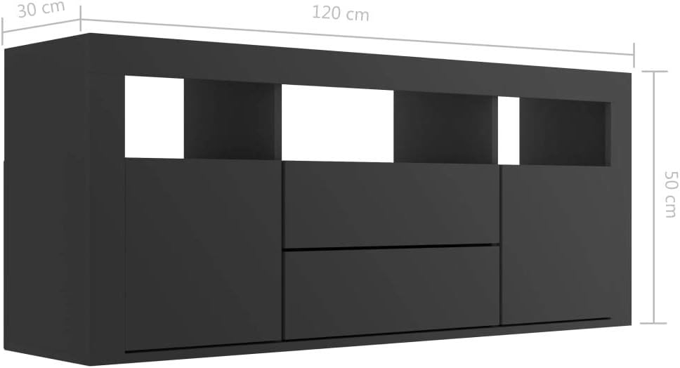 Black TV Cabinet I96259