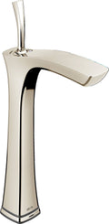 Polished Nickel Single Handle Vessel Bathroom Faucet O8016