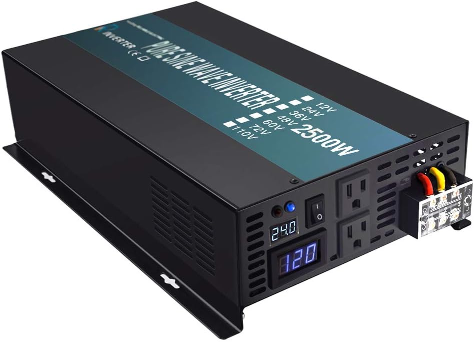 2500 watt 12V Pure Sine Wave Power Inverter S668291