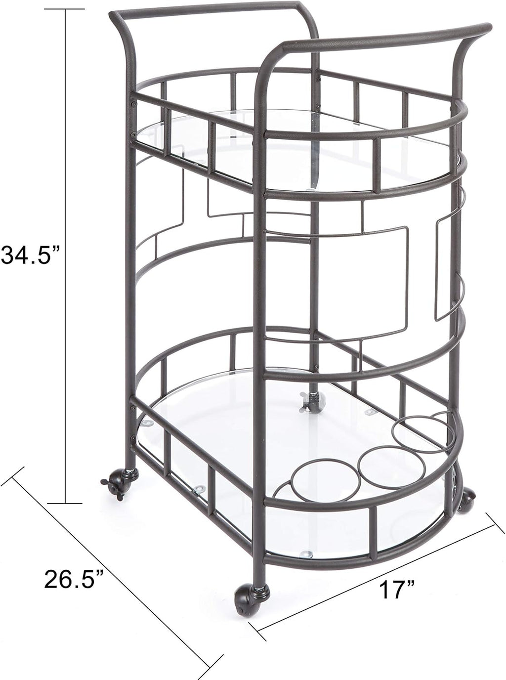 2-Tier Serving Cart F371