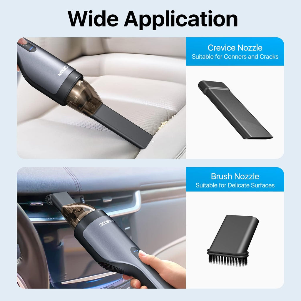 Portable Rechargeable Handheld Car Vacuum J419767
