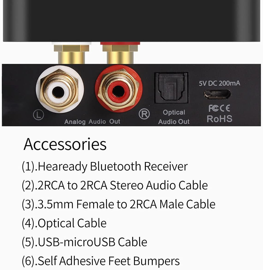 Bluetooth 5.0 Music Receiver with aptX HD S237