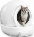 Automatic Self Cleaning Large Capacity Cat Litter Box (Pure White) R58292
