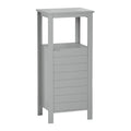 Gray Single Door Floor Cabinet V82677