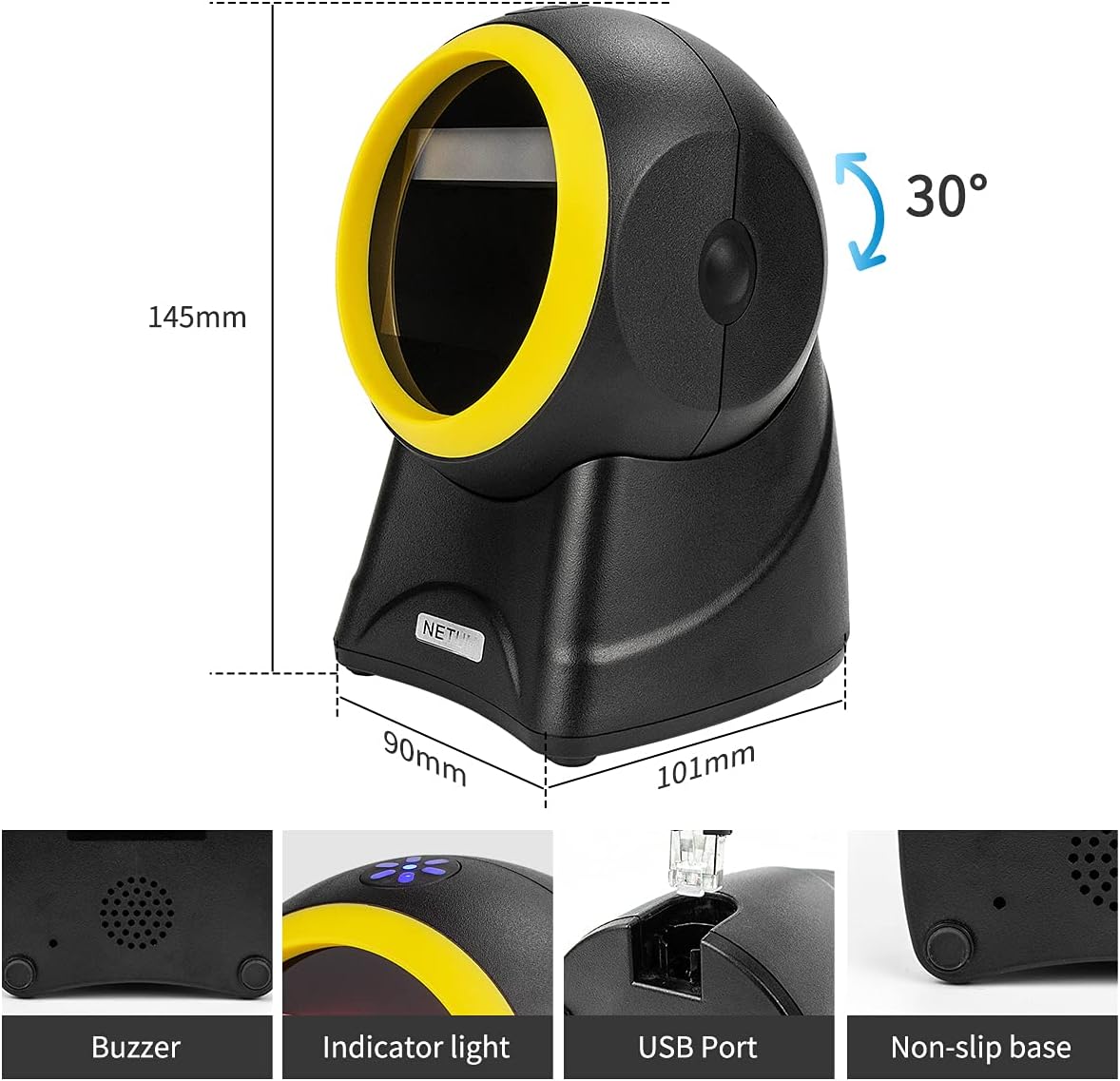 Desktop Omnidirectional Barcode Scanner Z226