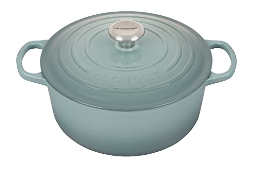 5.5 Quart Enameled Cast Iron Round Dutch Oven with Lid L2502