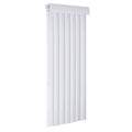 White 72 by 60-Inch Curved Vertical C8351