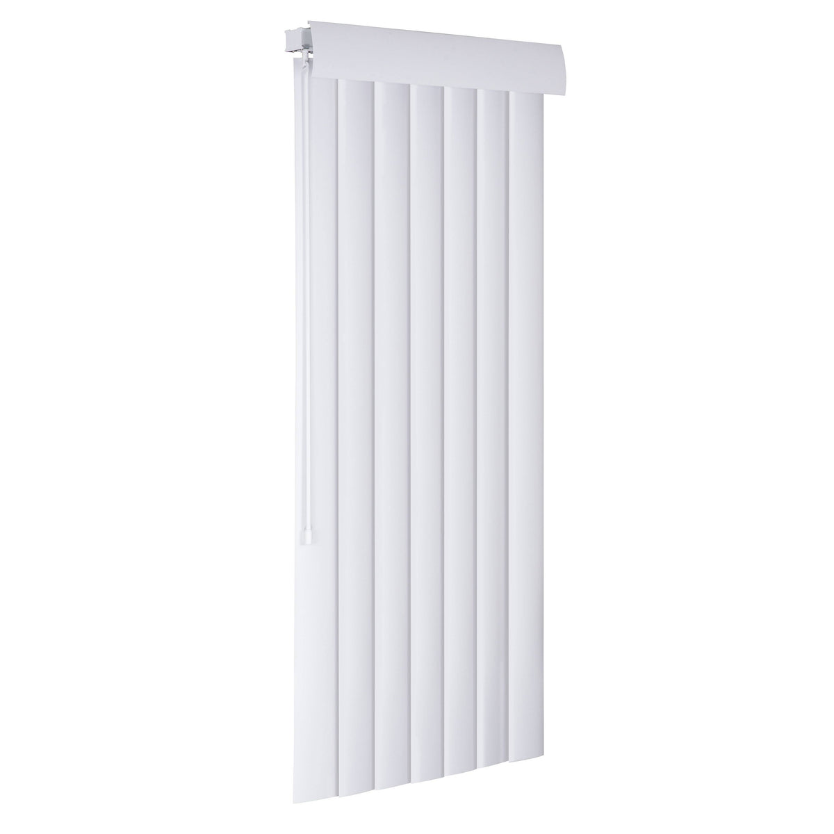 White 72 by 60-Inch Curved Vertical C8351