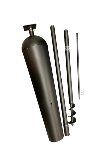 Bird Feeder Mounting Pole with Baffle A74493