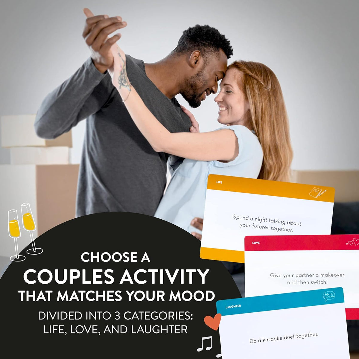 100 Date Night Idea Cards for Couples R625