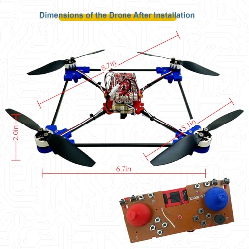 DIY Drone Kit with Brushless Motor & Dual Camera S84833
