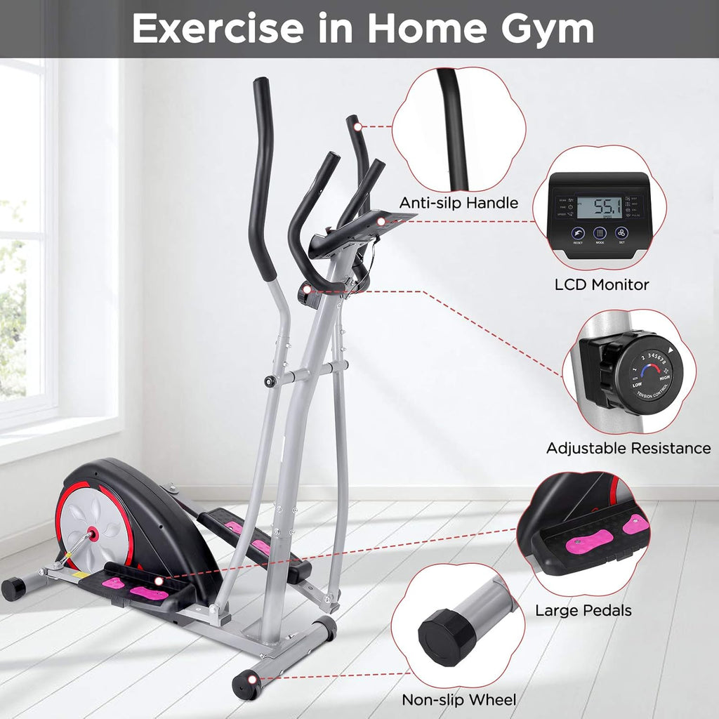 Elliptical Machine with LCD Monitor I5653