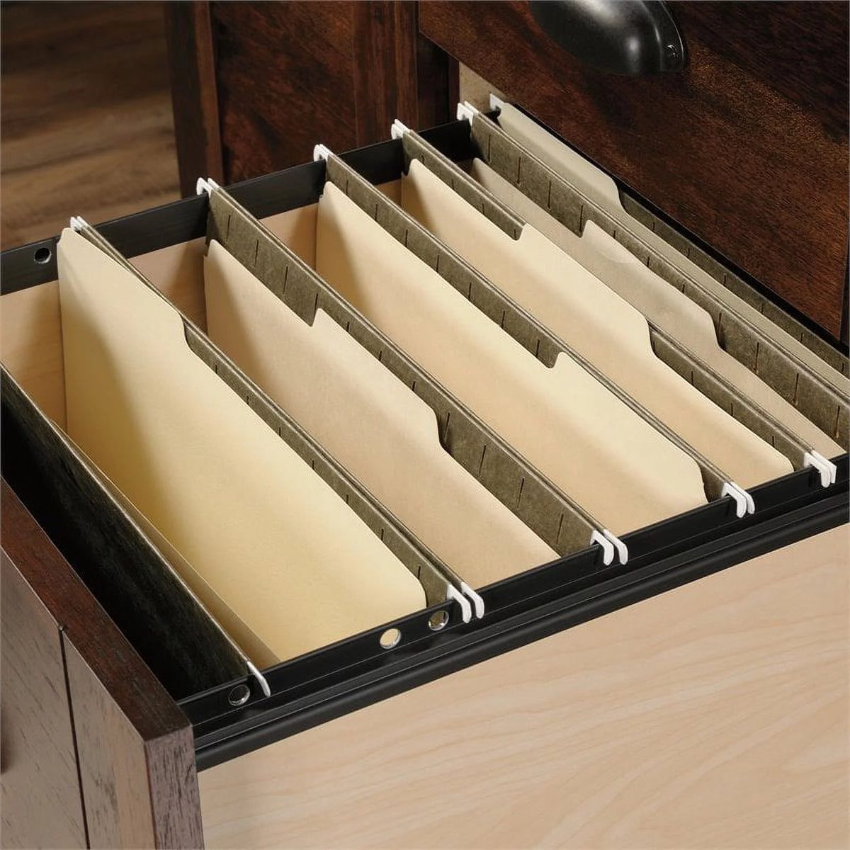 Computer Desk and Hutch with CPU Storage and Keyboard Drawer O99503
