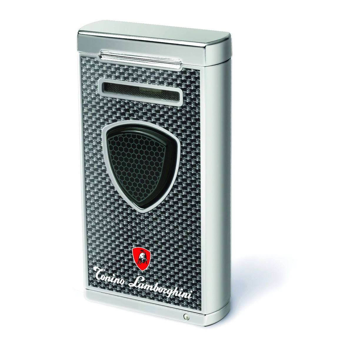 Black Carbon Fiber Torch Flame Lighter R86778