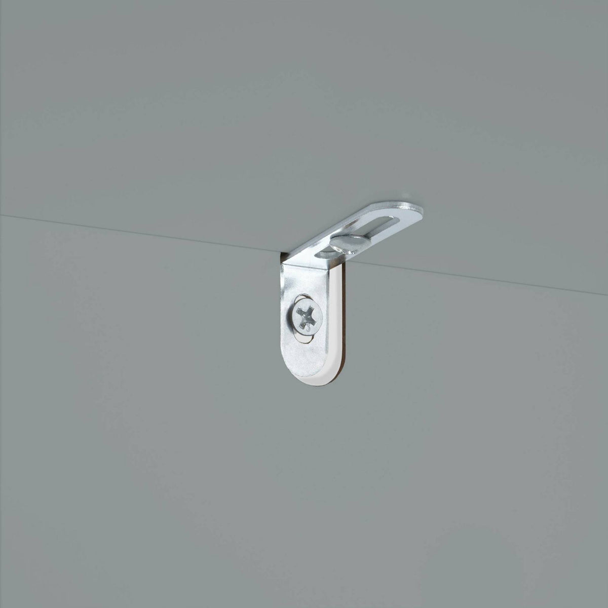 Gray Single Door Floor Cabinet V82677