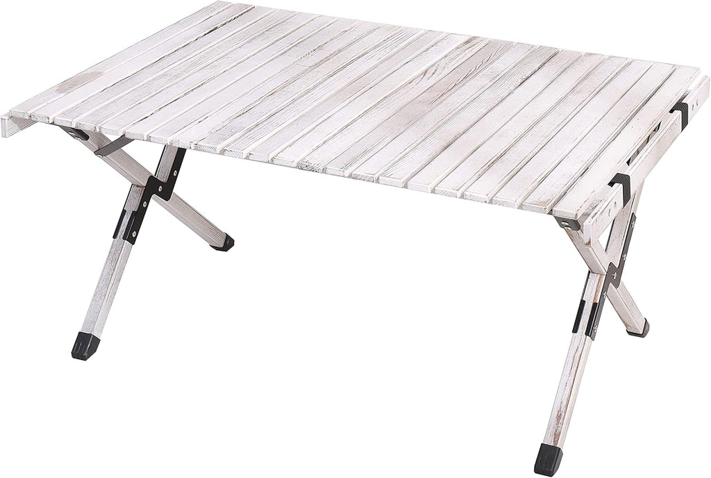 Wood Portable Foldable Picnic Table with Carry Bag W75587