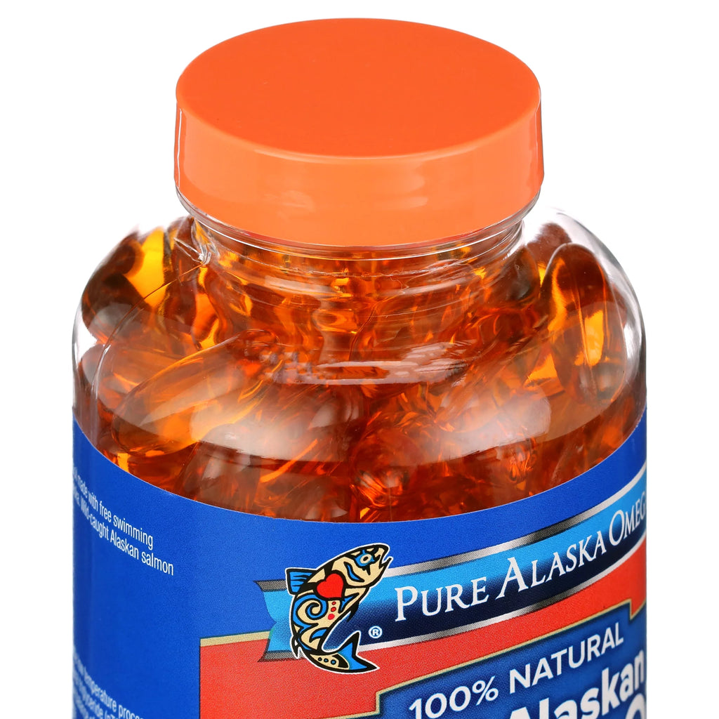 Wild Salmon Oil 1,000 mg Softgel, 180 Ct K52336