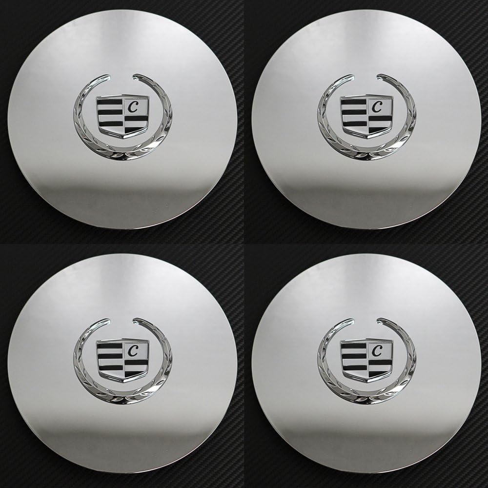 Center Caps Pack of 4 Chrome Replacement X7388