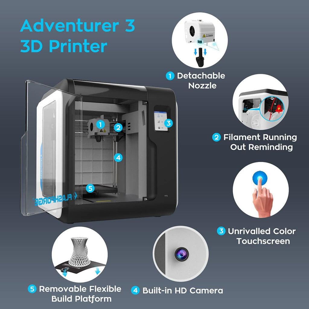 3D Printer with Heating Bed L913