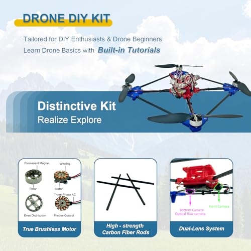DIY Drone Kit with Brushless Motor & Dual Camera S84833