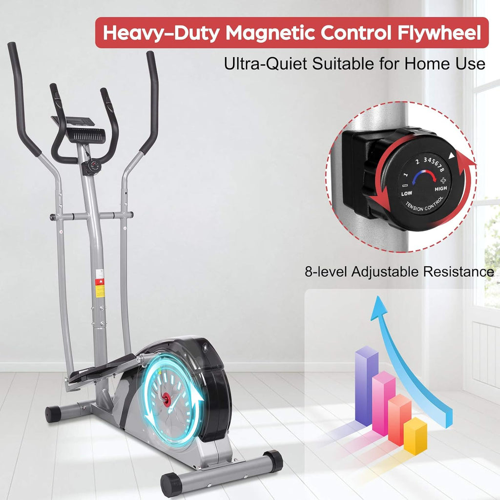 Elliptical Machine with LCD Monitor I5653