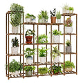 Large Wood Plant Stand for 17 Pots V6928