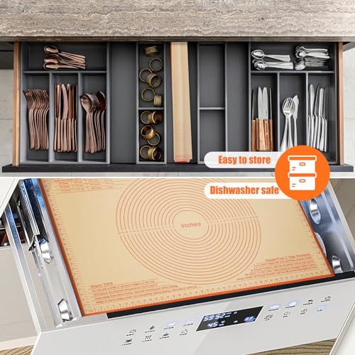 Non-slip Silicone Extra Large Baking Mat with Measurement H808021