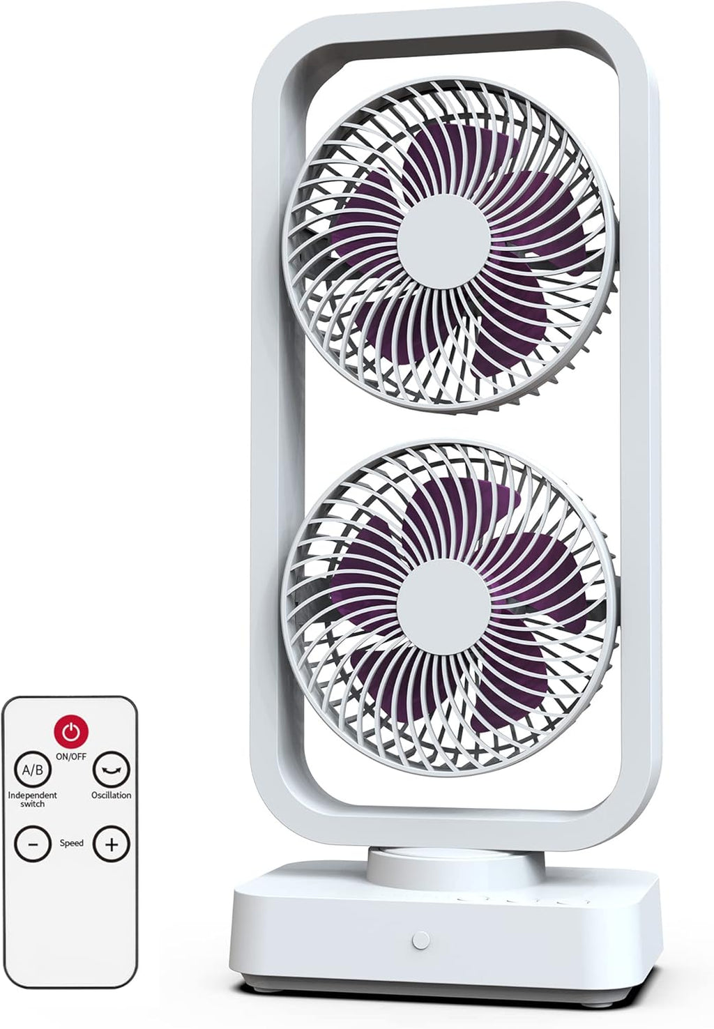 16 inch Cordless Rechargeable Oscillating Tower Fan A1697