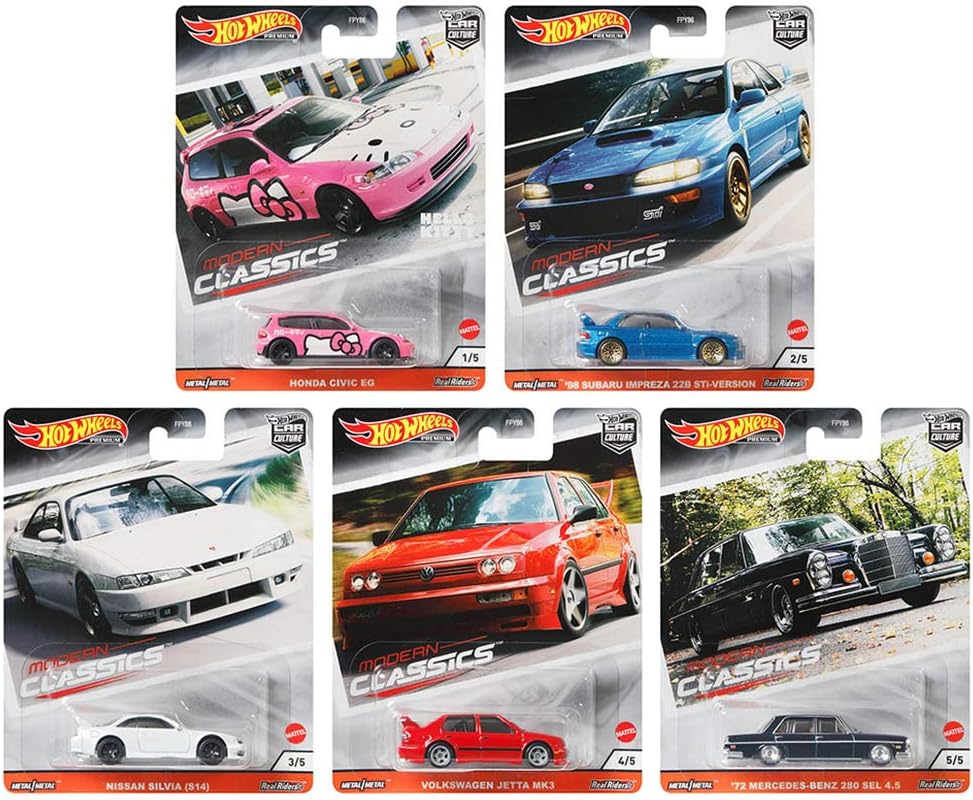 Set of 5 Premium Car Culture X63501