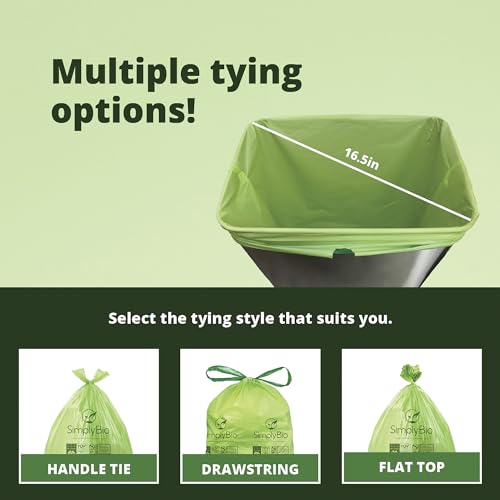 13 Gallon Compostable Trash Bags P2352