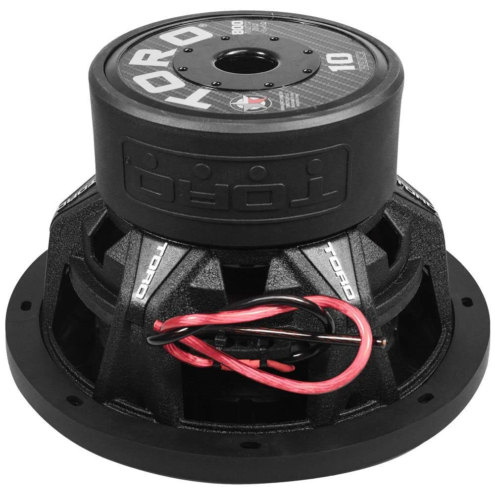 10 inch 1600W Max Dual 4 Ohm Car Subwoofer R9868