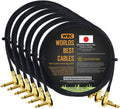 Instrument Effects Patch Cable with Gold Plated 1/4 inch Right Angled E96309