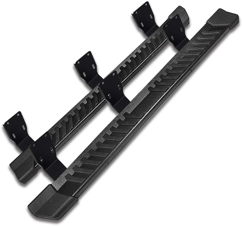 Running Boards Compatible With Ford F250 Superduty Crew Cab Silver Stainless Steel Side Step Bar K600