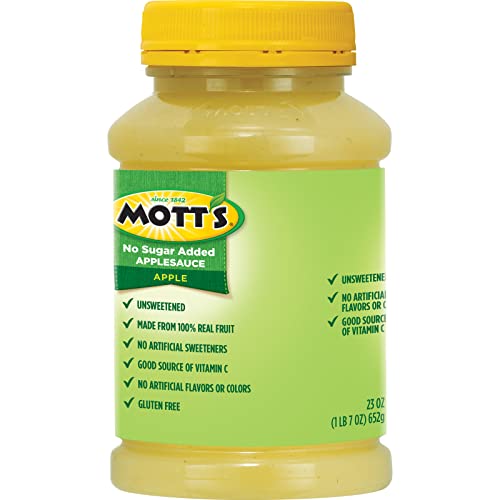 46 Oz Jar (Pack Of 8) No Sugar Added Applesauce K84695
