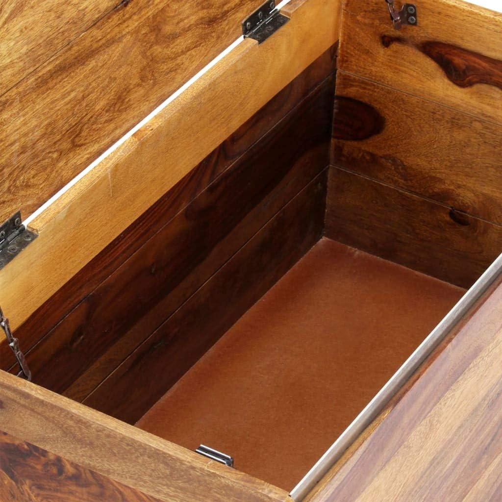 Solid Sheesham Wood Storage Chest O7180