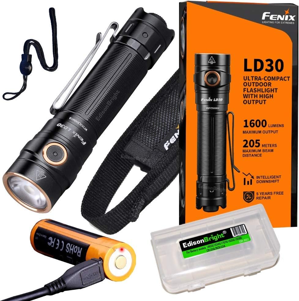 1600 Lumen LED Tactical Flashlight P4526