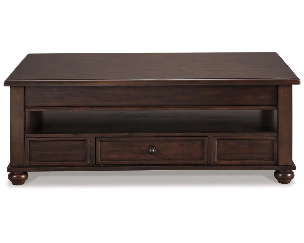 Dark Brown Coffee Table with Lift Top R323