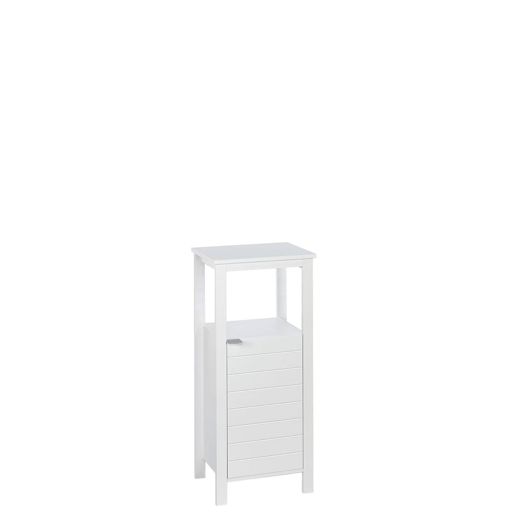 Gray Single Door Floor Cabinet V82677