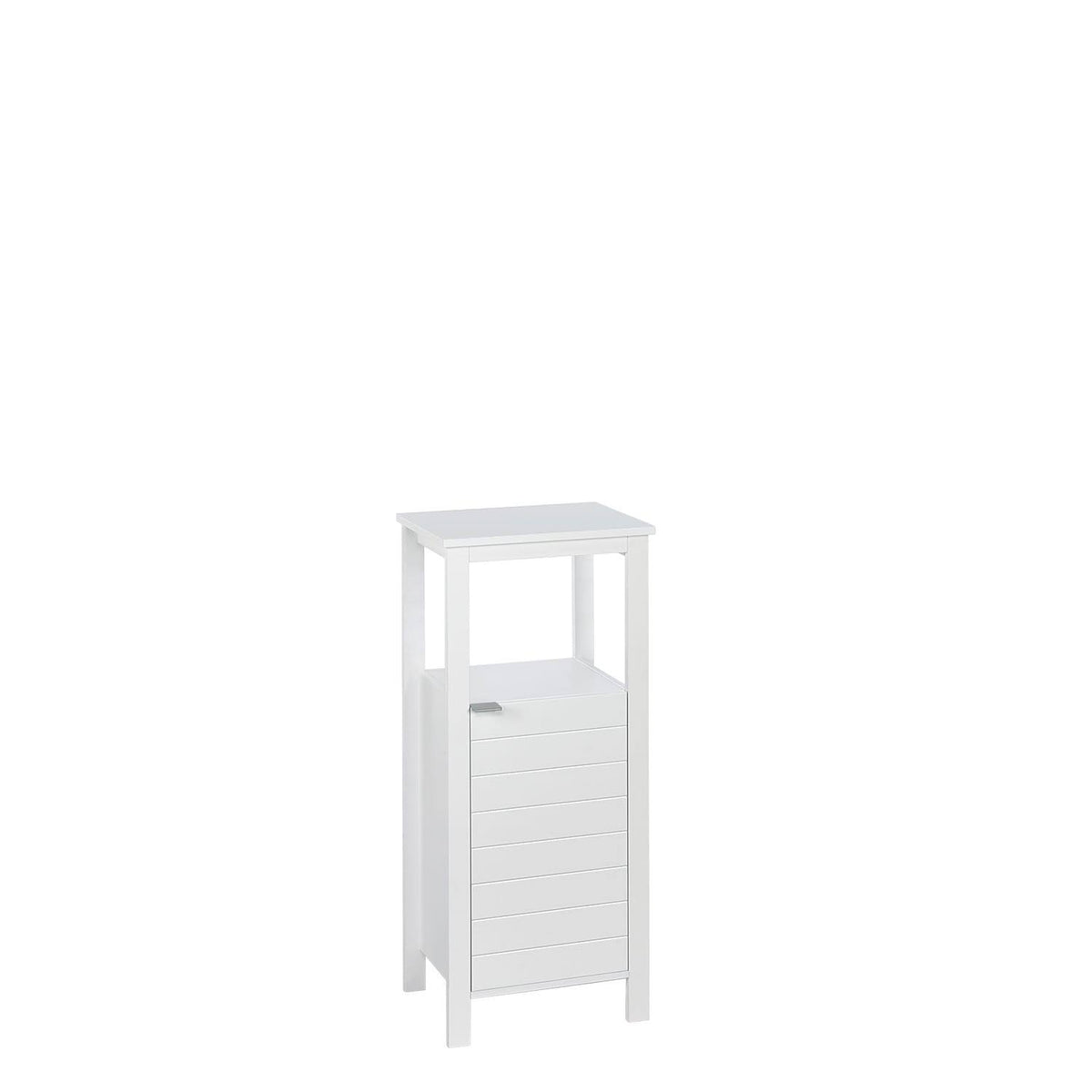 Gray Single Door Floor Cabinet V82677
