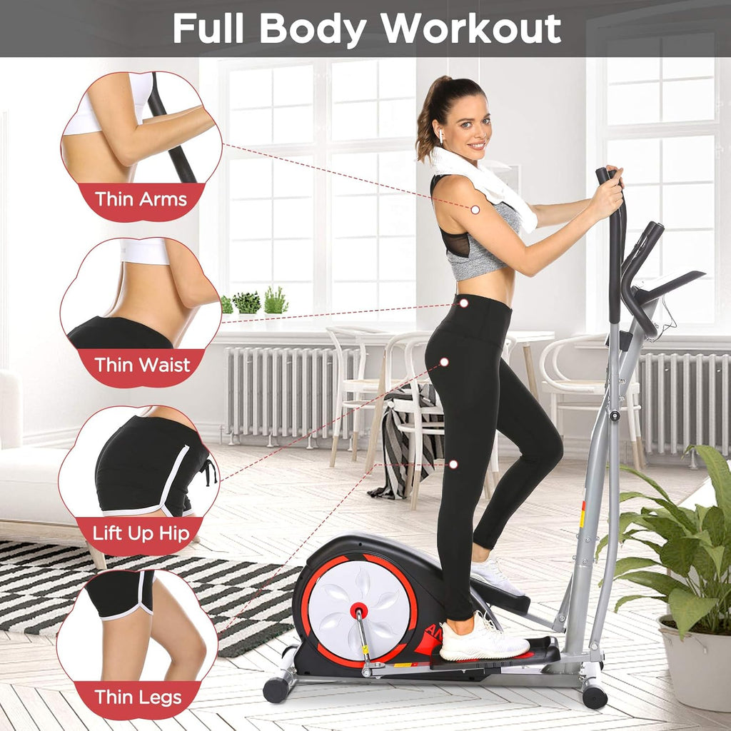 Elliptical Machine with LCD Monitor I5653