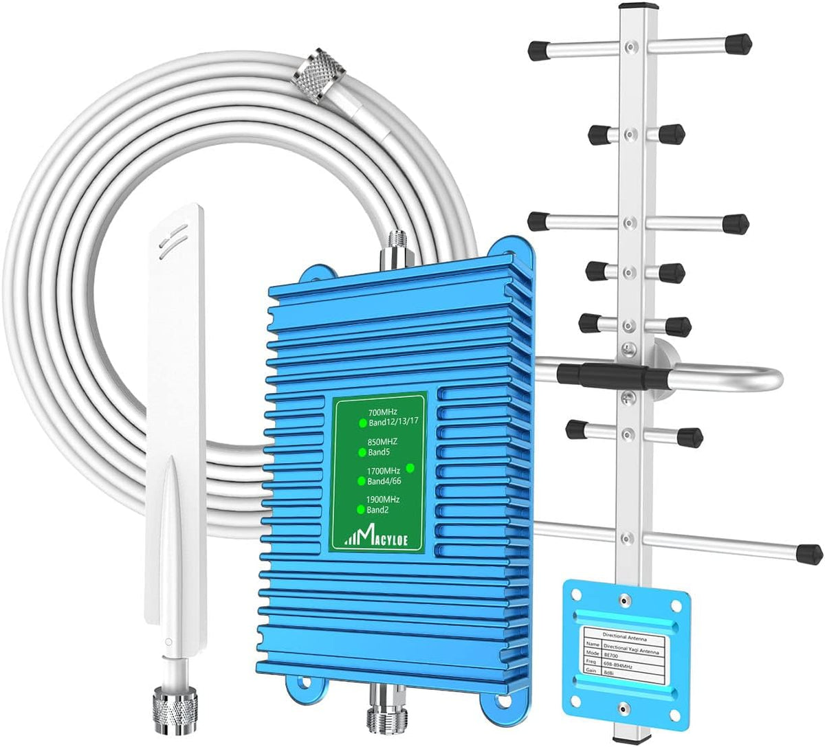 Cell Phone Signal Booster for Home Band 2/5/4/66/12/13/17 N488354