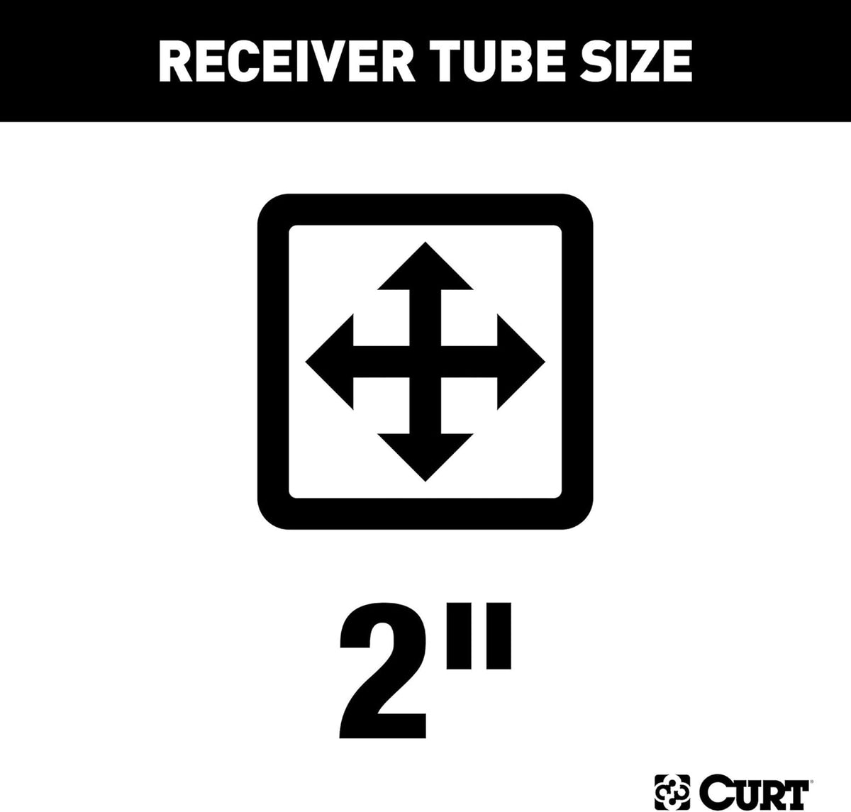 Class 3 Trailer Hitch, 2-Inch Receiver F776408