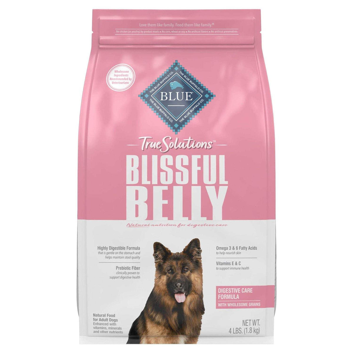 Blue Buffalo True Solutions Blissful Belly Digestive Care Adult Dry Dog Food G315288