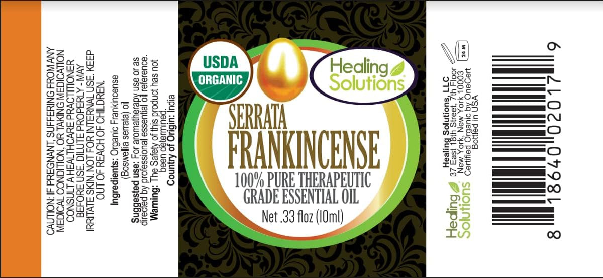 Frankincense and Myrrh Essential Oil Combo Pack, 2/10ml O85511
