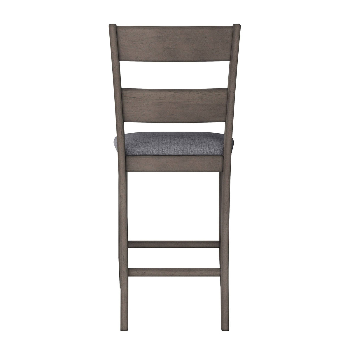 Washed Gray Counter Height Dining Chair Set of 2 G375