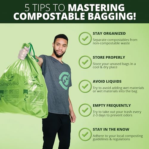 13 Gallon Compostable Trash Bags P2352
